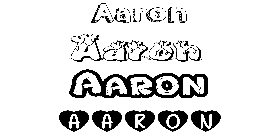 Coloriage Aaron